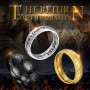 BEIER Gold Color Hobbit Gift Midi Ring Stainless Steel One Ring Of Power jewelry Lord of Ring Women and Men High Quality BR-R059